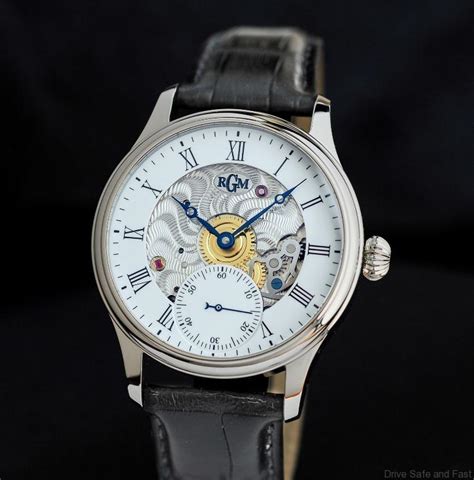 Rgm watch company - I’m particularly struck by the classic diameter. The RGM 160 feels restrained and classic. Stylish, not fashionable, and I would wager long odds it’ll feel the same when your grandchildren inherit it. This is a watch for the ages. List price is $6,300 on a strap and $6,950 on the bracelet shown.